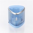 FLEXOFFICE Hegyező, elemes, asztali, FLEXOFFICE "Flexio", kék