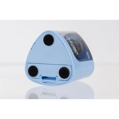 FLEXOFFICE Hegyező, elemes, asztali, FLEXOFFICE "Flexio", kék