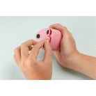 FLEXOFFICE Hegyező, elemes, asztali, FLEXOFFICE "Flexio", rózsaszín