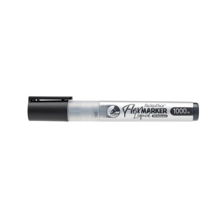 FLEXOFFICE Táblamarker, 2,5 mm, kúpos, FLEXOFFICE "WB016", fekete