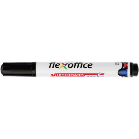 FLEXOFFICE Táblamarker, 2,5 mm,kúpos, FLEXOFFICE "WB03", fekete