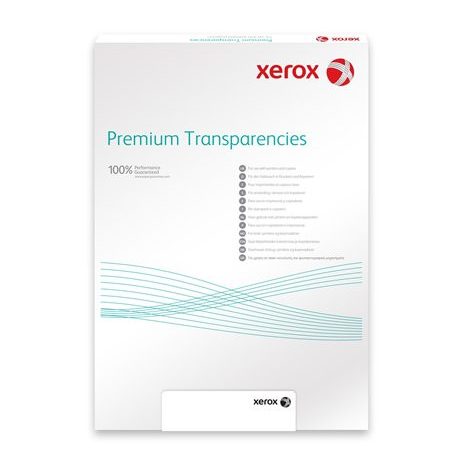 XEROX Fólia, írásvetítőhöz, A4, színes lézernyomtatóba, fénymásolóba, XEROX