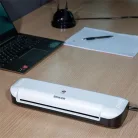 SENCOR Laminálógép, A4, 70-100 mikron, SENCOR "SLA 102", fehér