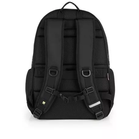 GABOL Hátizsák, iskolatáska, cipzáras, GABOL "Panther", fekete