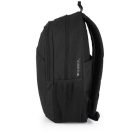 GABOL Hátizsák, iskolatáska, notebook tartóval, cipzáras, GABOL "Wolf", fekete