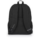 GABOL Hátizsák, iskolatáska, notebook tartóval, cipzáras, GABOL "Wolf", fekete