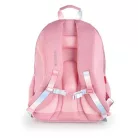 GABOL Hátizsák, iskolatáska, cipzáras, GABOL "Glam", rózsaszín csillámos