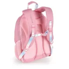 GABOL Hátizsák, iskolatáska, cipzáras, GABOL "Glam", rózsaszín csillámos