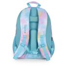 GABOL Hátizsák, iskolatáska, cipzáras, GABOL "Mystic", világoskék, batikolt hatású
