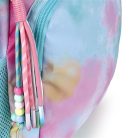 GABOL Hátizsák, iskolatáska, cipzáras, GABOL "Mystic", világoskék, batikolt hatású