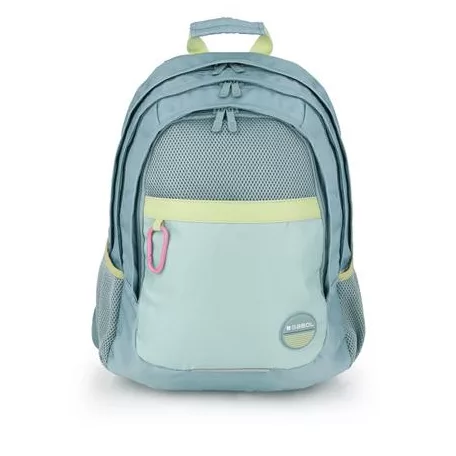 GABOL Hátizsák, iskolatáska, cipzáras, GABOL "Whisper", mentazöld