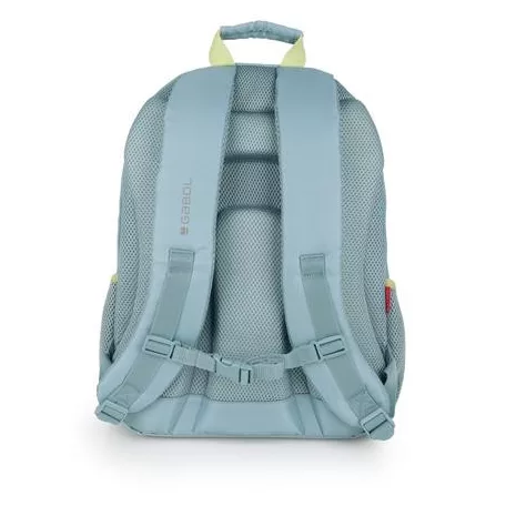 GABOL Hátizsák, iskolatáska, cipzáras, GABOL "Whisper", mentazöld