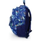 GABOL Hátizsák, iskolatáska, cipzáras, GABOL "Crew", kék, foci