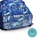 GABOL Hátizsák, iskolatáska, cipzáras, GABOL "Crew", kék, foci