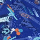 GABOL Hátizsák, iskolatáska, cipzáras, GABOL "Crew", kék, foci