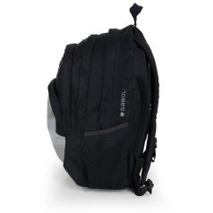   GABOL Hátizsák, iskolatáska, cipzáras, GABOL "Trick", szürke-fekete, gördeszka