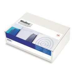   GBC Spirál, fém, 2:1, 10 mm, 85 lap, GBC "MultiBind 21",  fehér