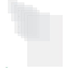   GBC Meleglamináló fólia, 125 mikron, 64x108mm, fényes, GBC