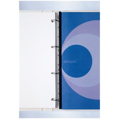 GBC Lefűző csík, A4, PVC, spirálozáshoz, GBC "File Strips"