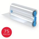 GBC Meleglamináló fólia utántöltő, 75 mikron, A4, fényes, tekercses, GBC "Foton 30"