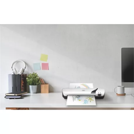 GBC Laminálógép, A4, 75-125 mikron, GBC "Inspire+" fehér