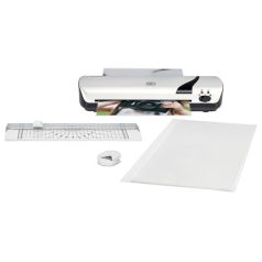   GBC Lamináló készlet, A4, 75-125 mikron, GBC "Inspire+ Craft", fehér