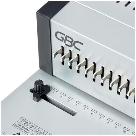GBC Spirálozógép, műanyag spirálkötéshez, manuális, 500 lap, GBC "CombBind CB25 Pro"