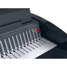 GBC Spirálozógép, műanyag spirálkötéshez, elektromos, 390 lap, GBC "CombBind CB25E"