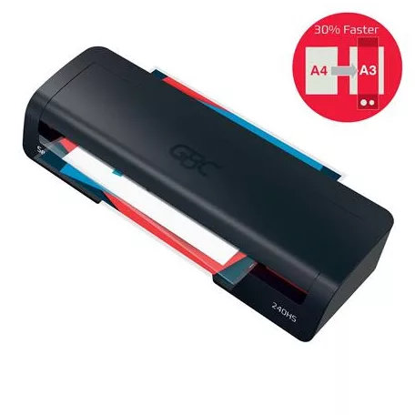 GBC Laminálógép, A3, 75-125 mikron, GBC "240HS Home Office"