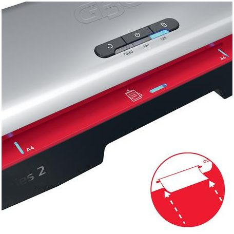 GBC Laminálógép, A4, 75-125 mikron, GBC "250 Office"