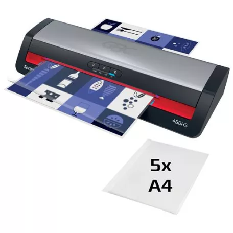 GBC Laminálógép, A3, 75-175 mikron, GBC "480HS Office"
