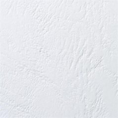   GBC Hátlap, A4, 250 g, bőr mintázat, GBC "LeatherGrain", fehér