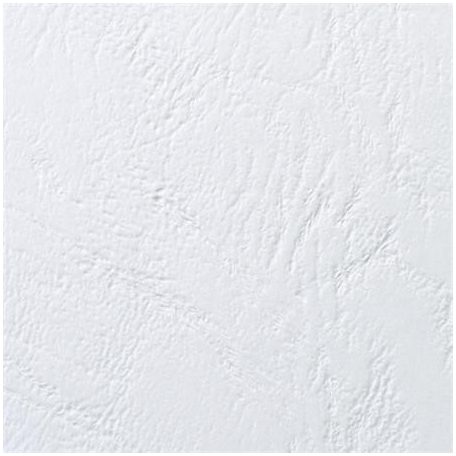 GBC Hátlap, A4, 250 g, bőr mintázat, GBC "LeatherGrain", fehér