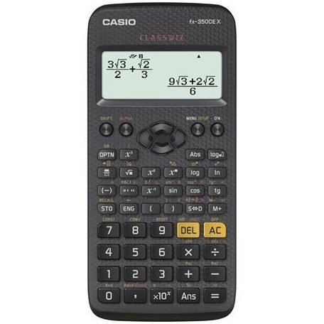 CASIO Számológép, tudományos, 379 funkció, CASIO "FX-350 CE X"
