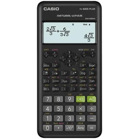 CASIO Számológép, tudományos, 252 funkció, CASIO "FX-82ES Plus 2E