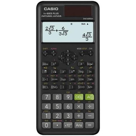 CASIO Számológép, tudományos, 252 funkció, CASIO "FX-85 ES Plus 2"