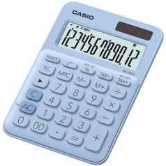   CASIO Számológép, asztali, 12 számjegy, CASIO, "MS 20 UC", világoskék