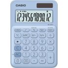 CASIO Számológép, asztali, 12 számjegy, CASIO, "MS 20 UC", világoskék