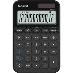   CASIO Számológép, asztali, 12 számjegy, CASIO, "MS 20 YC", fekete