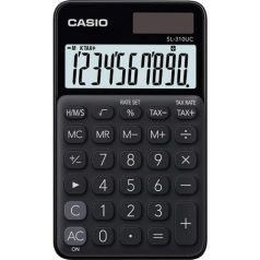   CASIO Zsebszámológép, 10 számjegy, CASIO "SL 310", fekete