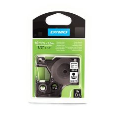   DYMO Feliratozógép szalag, flexibilis ID, 12 mm x 3,5 m, DYMO "D1", fehér-fekete