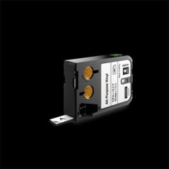   DYMO Feliratozógép szalag, vinil, 12 mm x 7 m, DYMO "XTL", fehér-fekete