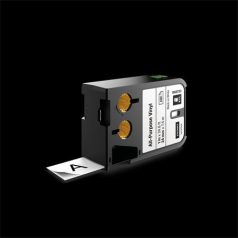   DYMO Feliratozógép szalag, vinil, 24 mm x 7 m, DYMO "XTL", fehér-fekete