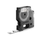 DYMO Feliratozógép szalag, 12 mm x 5,5 m, tartós, DYMO "D1", fehér-fekete