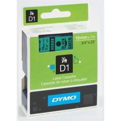   DYMO Feliratozógép szalag, 19 mm x 7 m, DYMO "D1", zöld-fekete