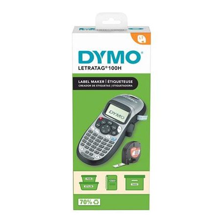 DYMO Elektromos feliratozógép, DYMO "Letratag Razor 100H", ezüst