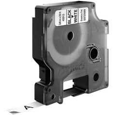   DYMO Feliratozógép szalag, 9 mm x 7 m, DYMO "D1", fehér-fekete