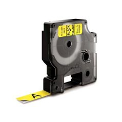   DYMO Feliratozógép szalag, 12 mm x 7 m, DYMO "D1", sárga-fekete