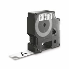   DYMO Feliratozógép szalag, 19 mm x 7 m, DYMO "D1", fehér-fekete