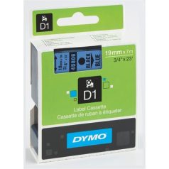   DYMO Feliratozógép szalag, 19 mm x 7 m, DYMO "D1", kék-fekete